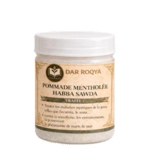 Pommade mentholée habba sawda contre la sorcellerie